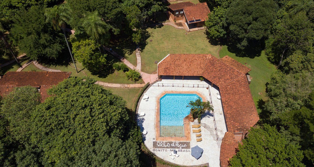 piscina pousada olhod'agua Bonito