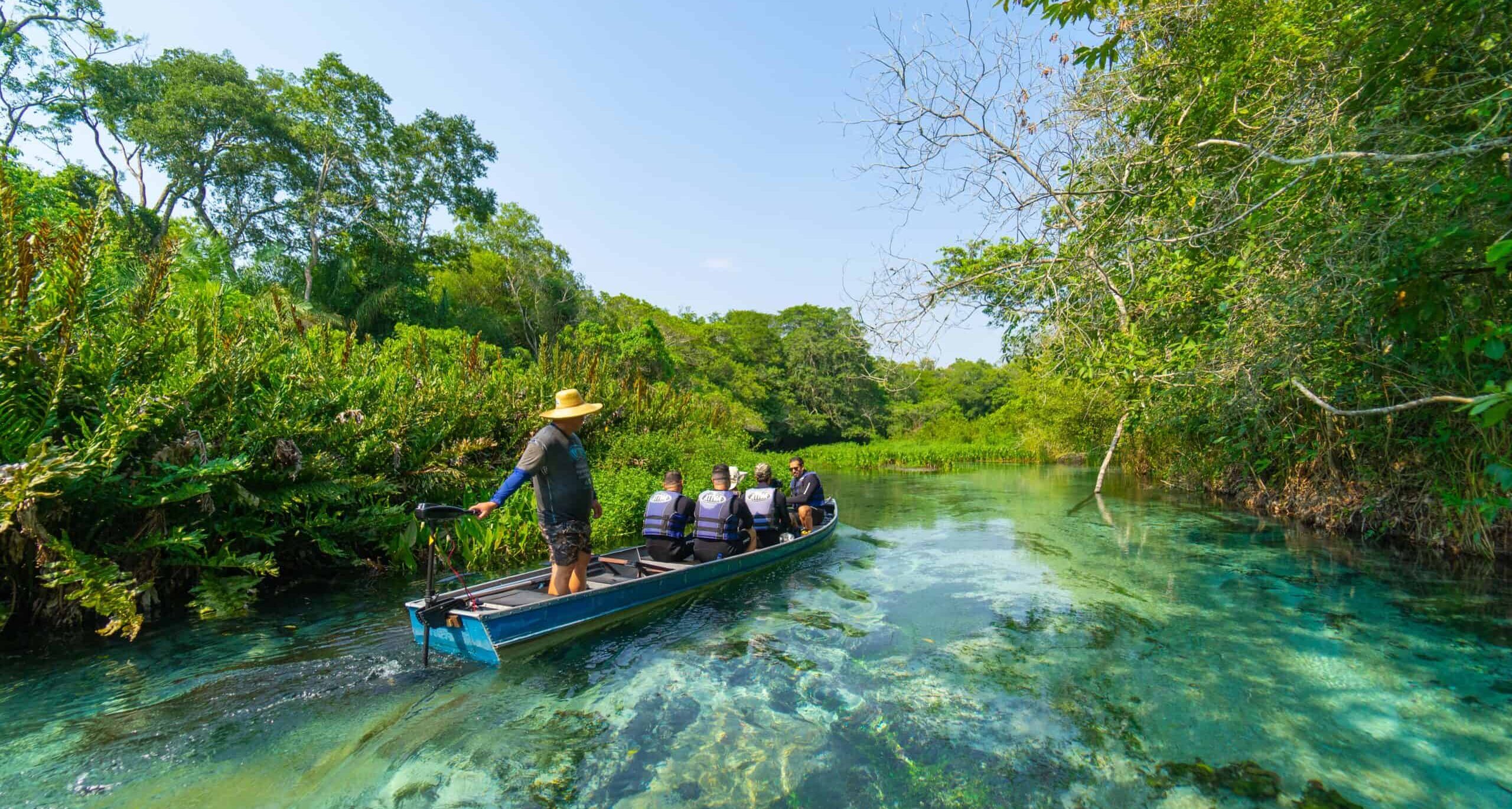 flutuação barra do sucuri bonito ecoturismo