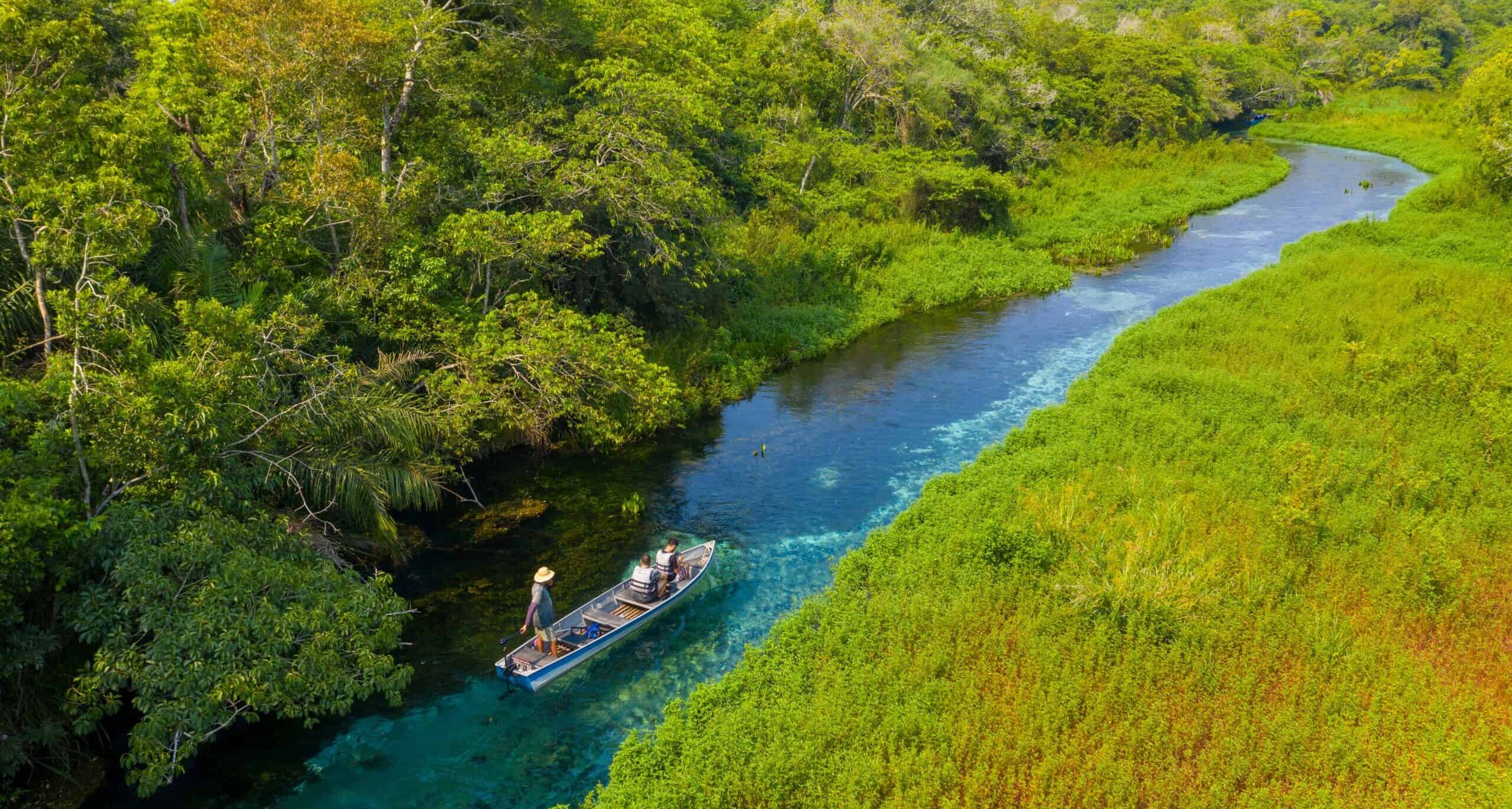 flutuação barra do sucuri bonito   ecoturismo