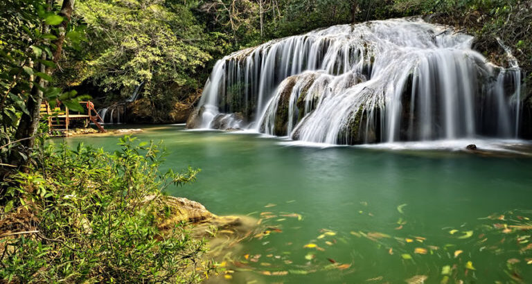 cachoeira estancia mimosa bonito ecoturismo