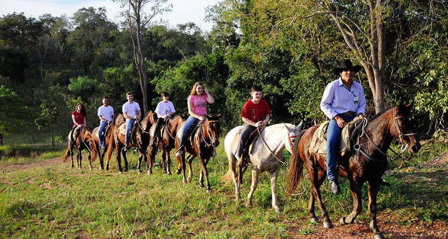 cavalgada estancia mimosa bonito ecoturismo